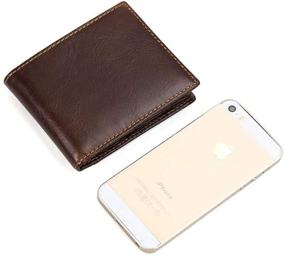 img 1 attached to Yokam Genuine Leather Blocking Removable Wallet: 👛 The Ultimate Accessory for Secure and Stylish Organization