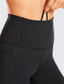 img 2 attached to Naked Feeling Biker Shorts: 5-Inch Workout & Yoga Shorts for Women with Side Pockets - CRZ YOGA