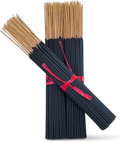 img 1 attached to 🍋 Lemongrass Incense Sticks: 11-inch Bundle of 85-100 Sticks for an Extended, Clean, and Relaxing Burn Time of 45-60 Minutes