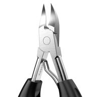 🔪 premium stainless steel toenail clippers for paronychia, ingrown nails, thick nails - ideal for men, women, and seniors logo