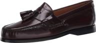 👞 burgundy men's johnston murphy tassel loafer: stylish comfort for the modern gentleman логотип