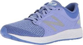 img 4 attached to 👟 Stylish and Comfortable New Balance Little Girls' Athletic Shoes in Gunmetal Grey