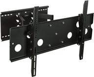 📺 full motion tv wall mount by mount-it! - heavy-duty dual arm articulating bracket for 50-70 inches screens - vesa compatible up to 800x450mm - 200 lbs load capacity логотип