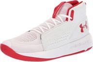 🏀 under armour torch basketball shoe in classic white: performance and style perfectly aligned логотип