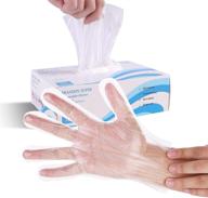 600-pack disposable plastic gloves: ideal for kitchen, cooking, cleaning & food handling logo