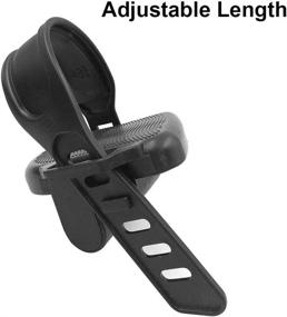 img 1 attached to 🚴 Heavy Duty Adjustable Length Exercise Bike Pedal Straps - Universal Fit for Most Bike Pedals, Suitable for Home or Gym Workouts...