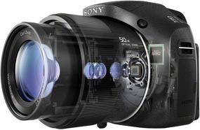 img 2 attached to 📷 Цифровая камера Sony Cyber-shot DSC-HX300/BC с разрешением 20,4 млн пикселей, оптическим зумом 50x, 3-дюймовым ЖК-дисплеем Xtra Fine – черный.