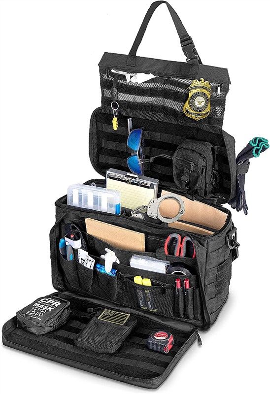 TIDIFY PATROL BAG FOR POLICE, MILITARY AND FIRST RESPONDERS