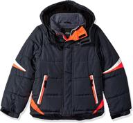 🧥 boys' clothing and jackets & coats - london fog active puffer jacket logo