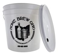 🔧 convenient 2 gallon plastic fermenter with drilled lid for easy brewing logo