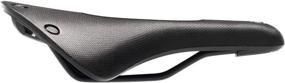 img 2 attached to 🚲 High Mileage, Waterproof Brooks England Cambium All Weather Bike Seat - Carved/Standard Bicycle Saddle (C15, C17, C19)