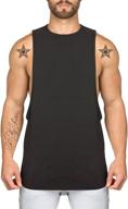 paizh men's gym tank tops - enhanced fit for muscle workout, bodybuilding, and fitness логотип