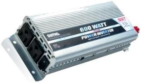 img 1 attached to ⚡ High-performance Sima STP-600 Dual-Outlet 600 Watt DC to AC Converter for Uninterrupted Power Supply