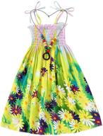 rainbow toddler princess sleeveless sundress girls' clothing and dresses логотип