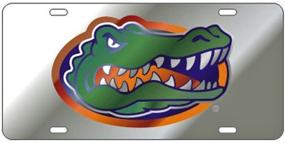 img 1 attached to Зеркало с логотипом Florida Gators и Гаторским номером