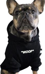 img 4 attached to 🐶 ChoChoCho Stylish Dog Hoodie: Trendy Cotton Sweatshirt for Fashionable Dogs & Cats of All Sizes