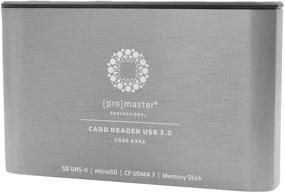 img 3 attached to 💻 ProMaster USB 3.0 Multi Card Reader with CF, SD, microSD, and Memory Stick (8342)