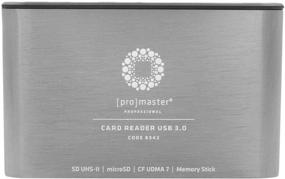 img 4 attached to 💻 ProMaster USB 3.0 Мультикардридер с CF, SD, microSD и Memory Stick (8342)