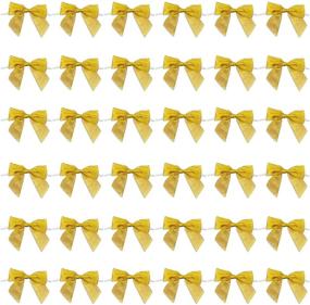 img 2 attached to Gold Organza Twist Treat 36 Pack