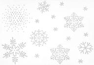 fingerinspire snowflake rhinestone transfers snowflakes logo