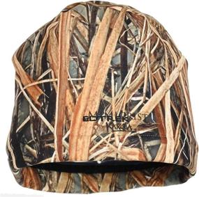 img 4 attached to 🧢 Ultimate Outdoor Performance: EDTREK Waterproof and Windproof Camo Beanie - Timber & Blaze Orange Camo Hunting Hat