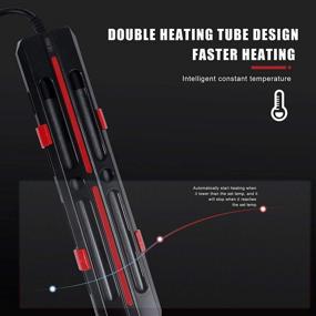 img 2 attached to 🐠 Aquarium Heater 500W/800W/1000W/1200W: Double Heating Tubes for Fast and Efficient Heating, Power Saving, with External Digital Temp Controller - Ideal for 50-160 Gallon Fresh/Salt Water Fish Tanks