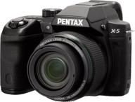📷 pentax x-5 digital camera - 26x optical zoom, 3&#34; lcd, black - enhanced seo logo