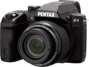 img 4 attached to 📷 Pentax X-5 Digital Camera - 26x Optical Zoom, 3&#34; LCD, Black - Enhanced SEO