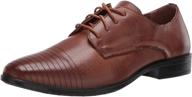 👞 stylish and comfy: deer stags boys dress oxford boys' shoes and oxfords logo