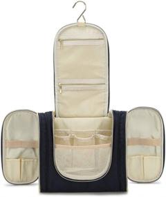img 3 attached to 🧳 Men's Portable Waterproof Toiletry Organizer: Streamlined and Lightweight Design