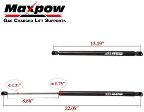 img 1 attached to Maxpow Liftgate Supports Compatible 2001 2006