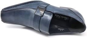 img 1 attached to 👞 Stylish Enzo Romeo Elastic Loafers for Men - Boost Your Fashion Game