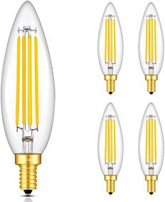 img 4 attached to 🔆 CRLight Candelabra Equivalent Dimmable Lengthened: Illuminate Your Space with Enhanced Flexibility