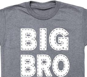 img 2 attached to 👕 Heather Brother Announcement T Shirt for Boys - Clothing and Tops, Tees & Shirts