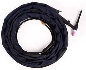 img 2 attached to Yeswelder TIG Welding Torch Cable Cover Cowboy Zipper Jacket - 7.6 Meters (25 Feet) Long