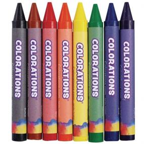 img 1 attached to Colorations CLBIGS Large Crayons Colors