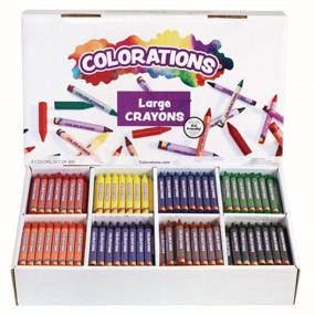 img 4 attached to Colorations CLBIGS Large Crayons Colors