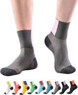 longwu cpmpression breathable bl bk xs boys' clothing : socks & hosiery logo