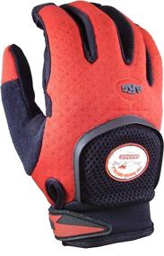 img 4 attached to Busted Knuckle Garage BKG BKG008 30101 Neo Mechanic Red Medium Glove