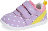 👟 estamico breathable athletic sneakers for toddler girls' - athletic shoes logo