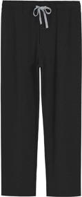 img 4 attached to Latuza Pajama Pants Lounge Pockets Men's Clothing in Sleep & Lounge