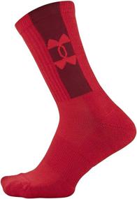 img 2 attached to 🧦 High-Performance Under Armour Adult Game and Practice Crew Socks - 2 Pairs