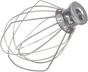 img 2 attached to KitchenAid Tilt-Head Stand Mixer 6-Wire Whip Attachment - Stainless Steel Replacement for K45WW. Perfect for Whipping Eggs, Heavy Cream, Making Cakes and Mayonnaise