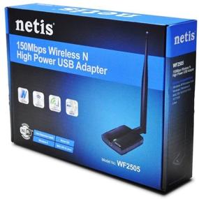 img 1 attached to Высокомощный беспроводной USB адаптер с сетевым WiFi донглом на 150 Мбит/с для ПК/настольного компьютера/ноутбука, технология 802.11 b/g/n, усилитель мощности для усиления беспроводного сигнала, совместим с Windows 10/8/8.1/7/Vista/XP, Mac OS и Linux, чипсет MTK RT3070 – WF2505.