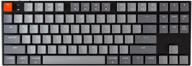 🔑 keychron k1 bluetooth mechanical keyboard: low profile gateron brown switch for gaming, mac-pc compatible – version 4 logo
