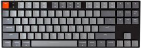 img 4 attached to 🔑 Keychron K1 Bluetooth Mechanical Keyboard: Low Profile Gateron Brown Switch for Gaming, Mac-PC Compatible – Version 4