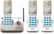 📶 at&t dl72319 dect 6.0 3-handset cordless phone: connect to cell, call blocking, backlit screen, big buttons, intercom & unsurpassed range logo