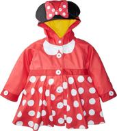 🌧️ disney character lined rain jacket for girls and unisex children by western chief logo