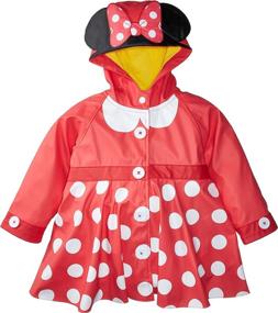 img 3 attached to 🌧️ Disney Character Lined Rain Jacket for Girls and Unisex Children by Western Chief