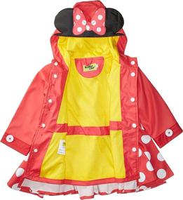 img 2 attached to 🌧️ Disney Character Lined Rain Jacket for Girls and Unisex Children by Western Chief